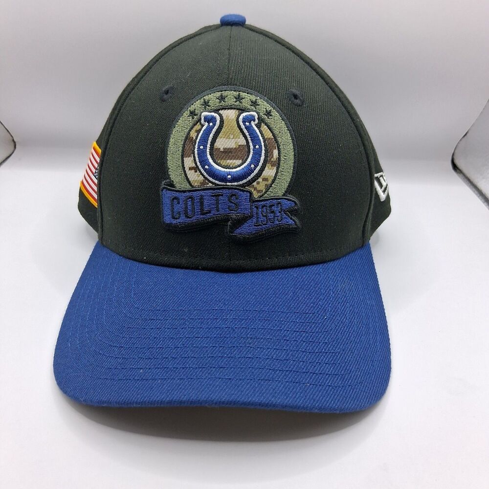 Era 39THIRTY Indianapolis Colts Salute to Service Flex Hat Size Small Medium